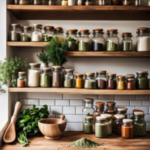 Herbal Kitchen Counter