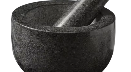 A Natural Stone Mortar & Pestle Will Unlock Fantastic Flavor