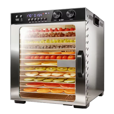 Discover The Fantastic New 12-Tier Compact Multipurpose Food Dehydrator
