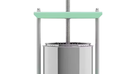This One Unique Stainless Steel Fruit And Herb Press Works