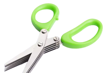These New Multi-Blade Stainless Steel Herb Scissors Hack Slicing
